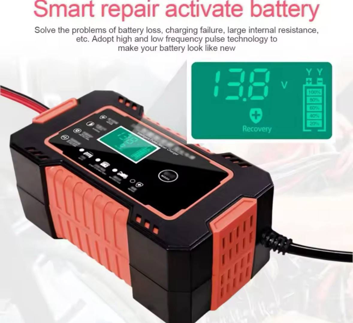 CARGADOR DE BATERIA 110-220V