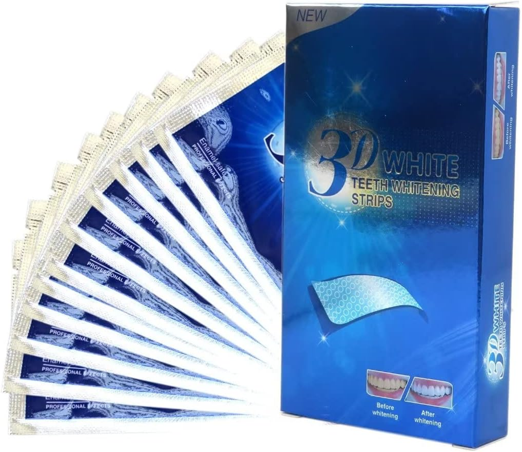 TIRAS BLANQUEADORAS DENTALES 3D