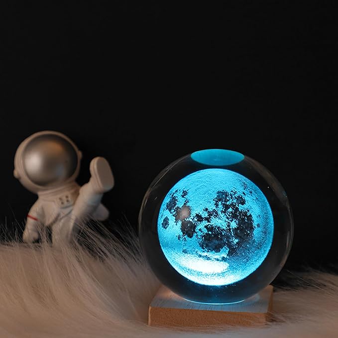 LAMPARA DE CRISTAL 3D