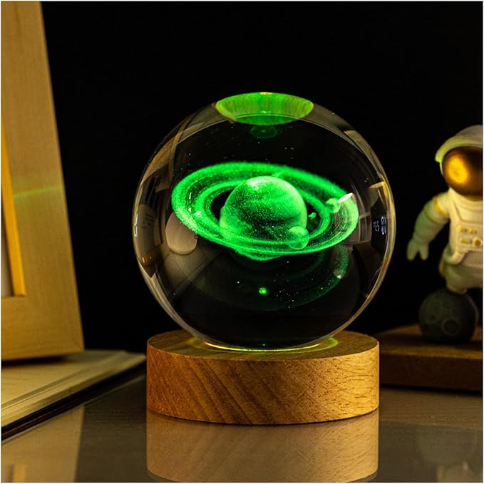 LAMPARA DE CRISTAL 3D