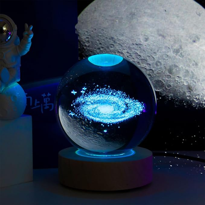 LAMPARA DE CRISTAL 3D