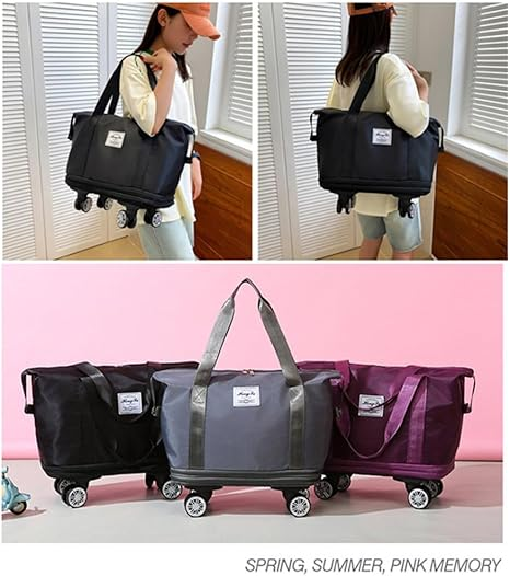 BOLSO DE VIAJE EXPANDIBLE CON RUEDAS