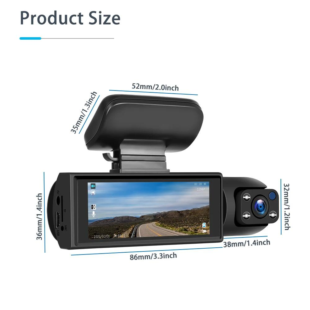 CAMARA PARA VEHICULOS DOBLE LENTE HD