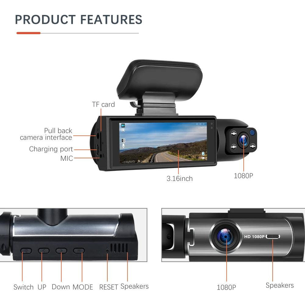 CAMARA PARA VEHICULOS DOBLE LENTE HD