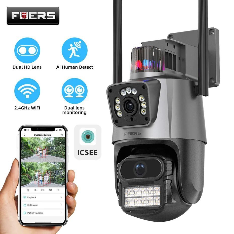 CAMARA FUERS IP66 4K 8MP