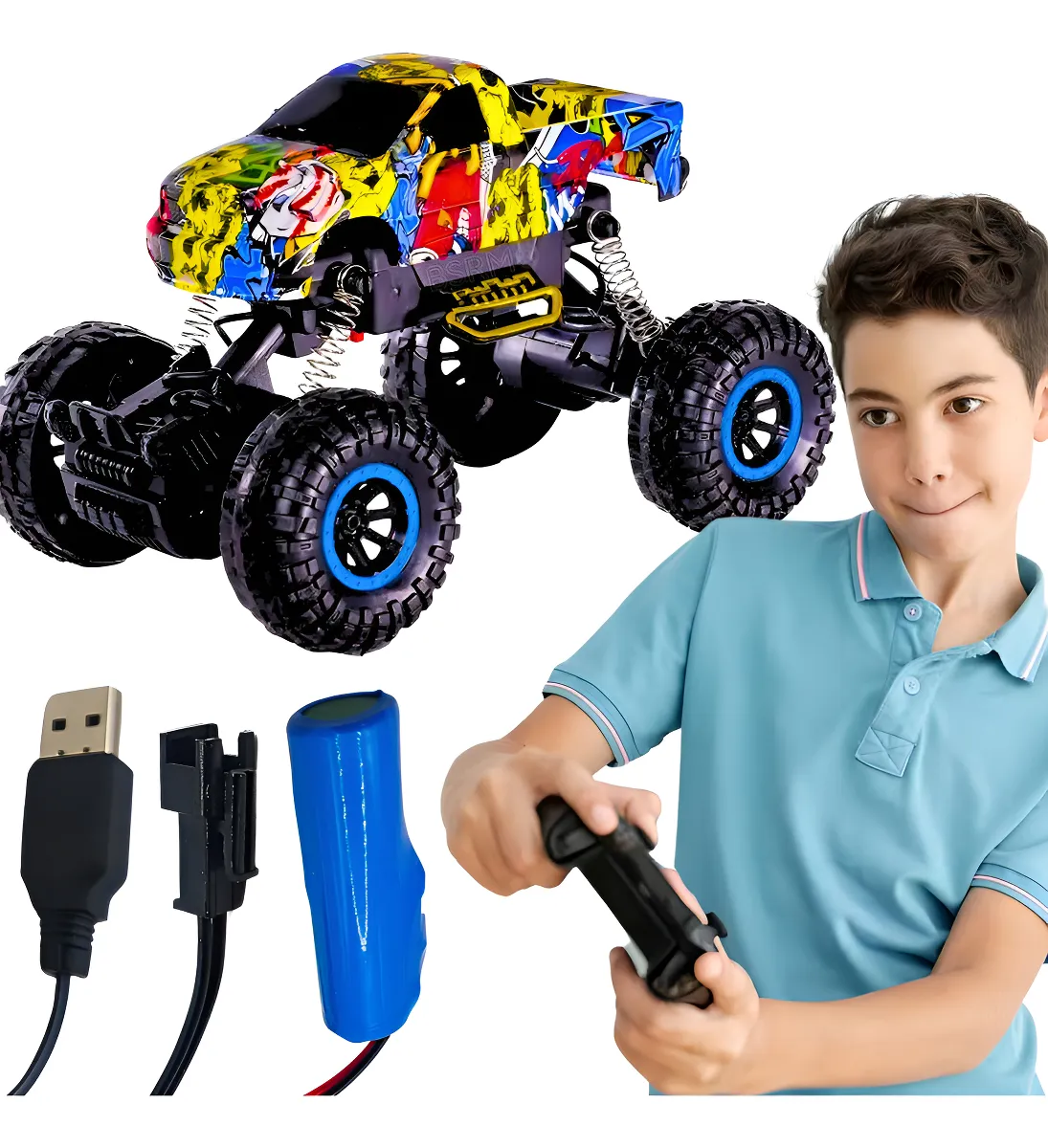 CARRO 4X4 TODO TERRENO CONTROL REMOTO