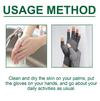 GUANTES DE COMPRESIÓN PARA LA ARTRITIS