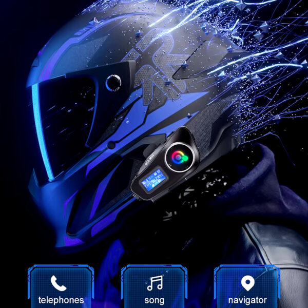 INTERCOMUNICADOR PARA CASCO FM BLUETOOTH