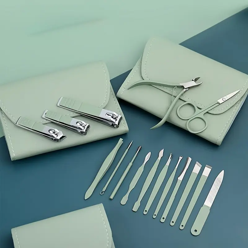 KIT DE MANICURA Y PEDICURA 16 PIEZAS