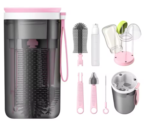 KIT DE LIMPIEZA PORTATIL PARA BIBERONES