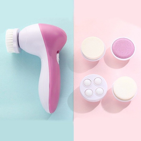 Cepillo Limpiador Facial Cutis 5 en 1 - Exfoliador Masajeador