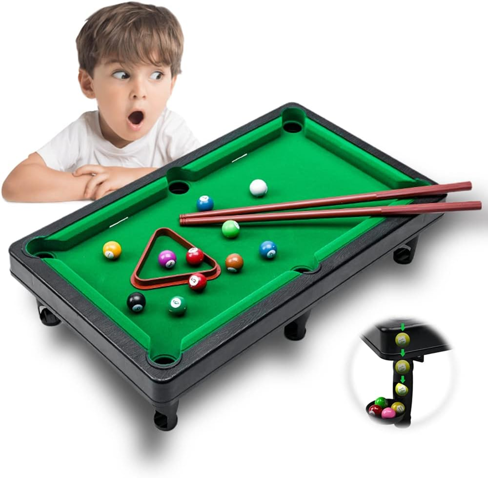 MINI JUEGO DE MESA DE BILLAR