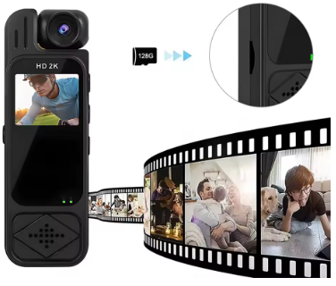 MINI CAMARA PORTATIL CON GRABADORA