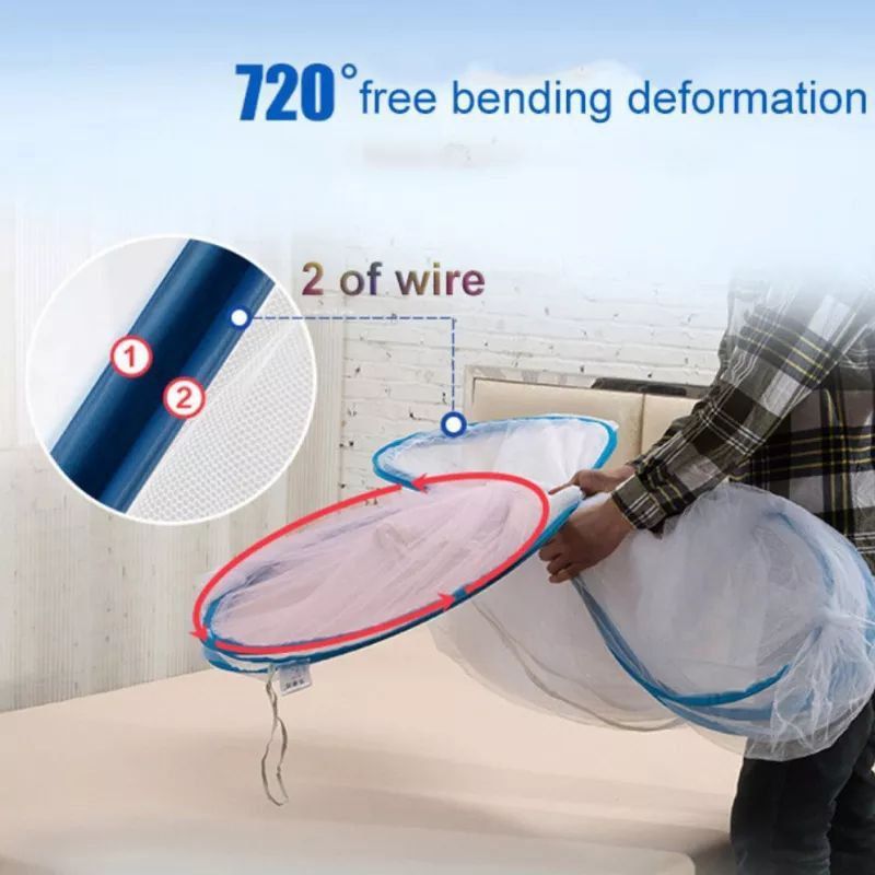 MOSQUITERO PLEGABLE PARA CAMA