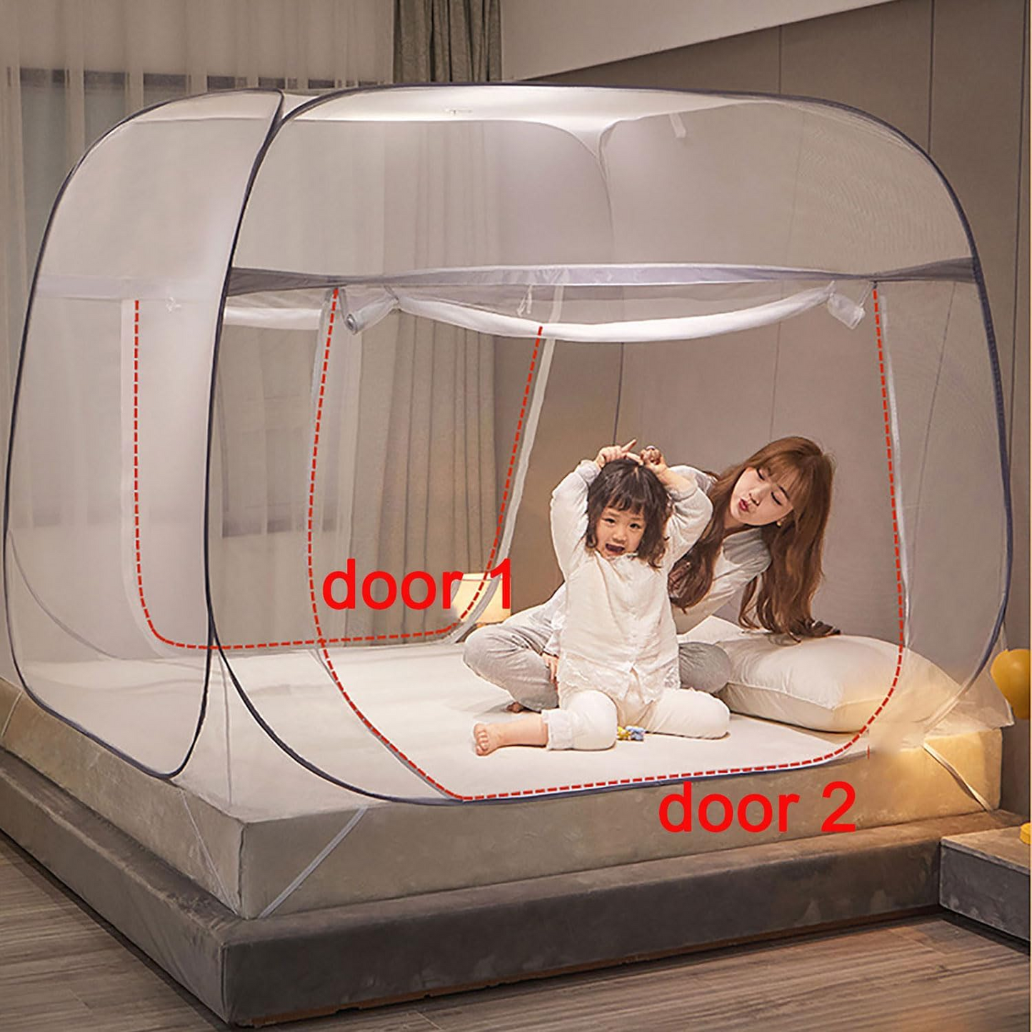 MOSQUITERO PLEGABLE PARA CAMA