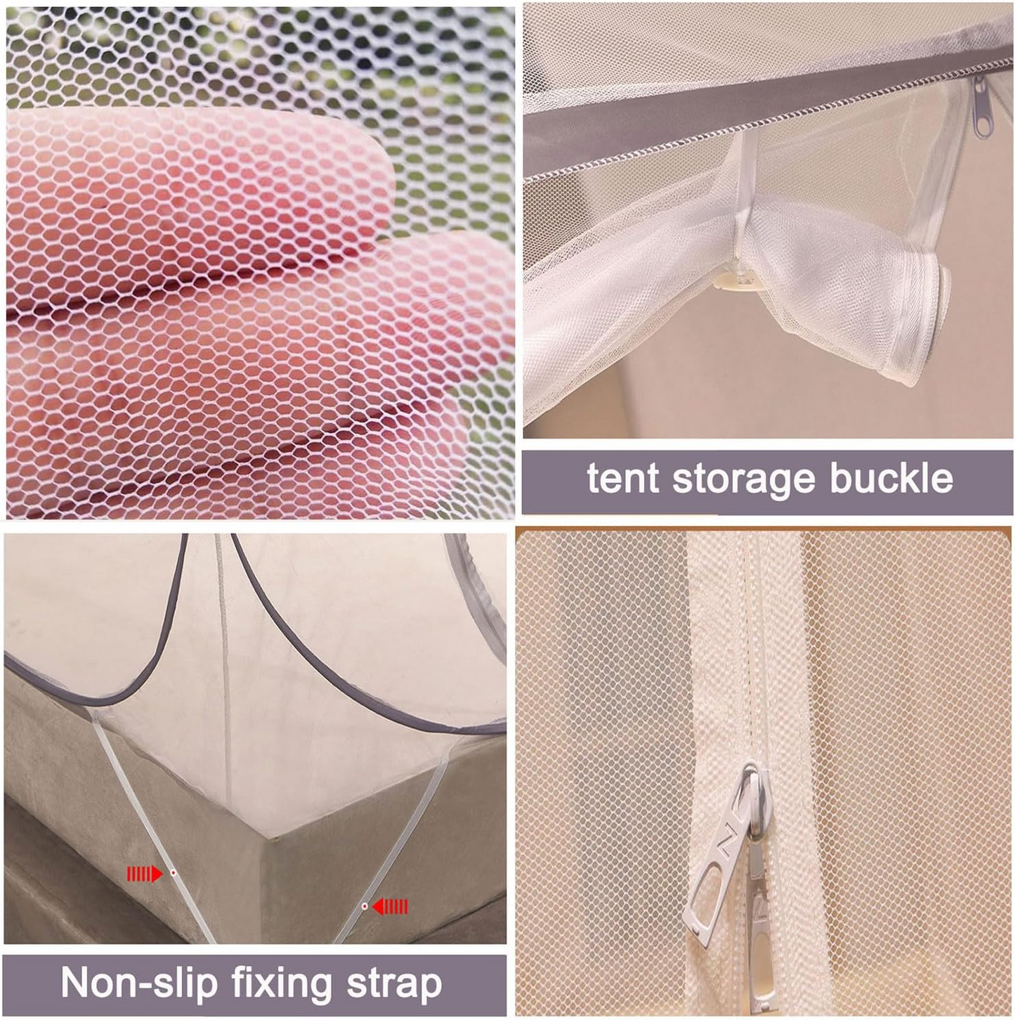 MOSQUITERO PLEGABLE PARA CAMA