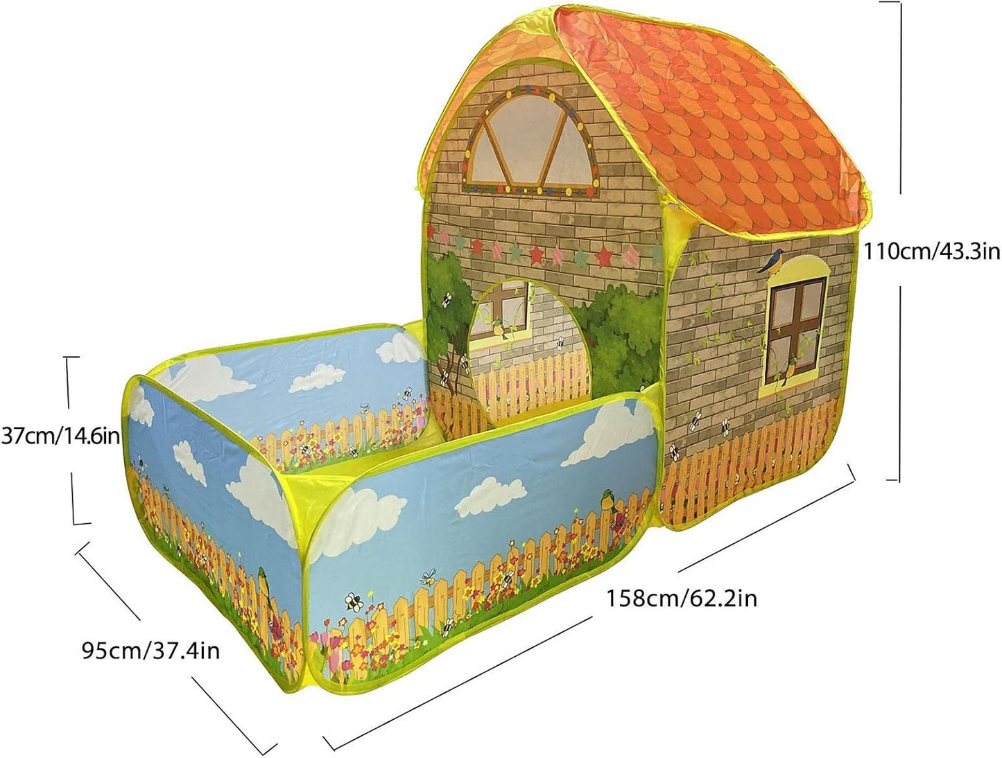 TIENDA DE JUEGOS PLEGABLES PARA NIÑOS
