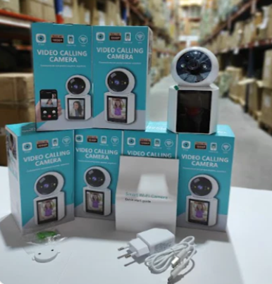 Camara De Seguridad Wifi Video Llamada Con Pantalla Icsee