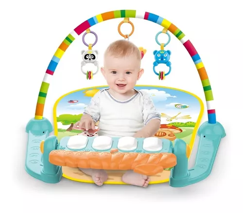 GIMNASIO CON PIANO + ARNES CAMINADOR PARA BEBES DE OBSEQUIO