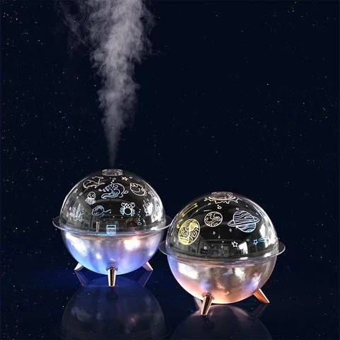 HUMIDIFICADOR CON LAMPARA PROYECTOR