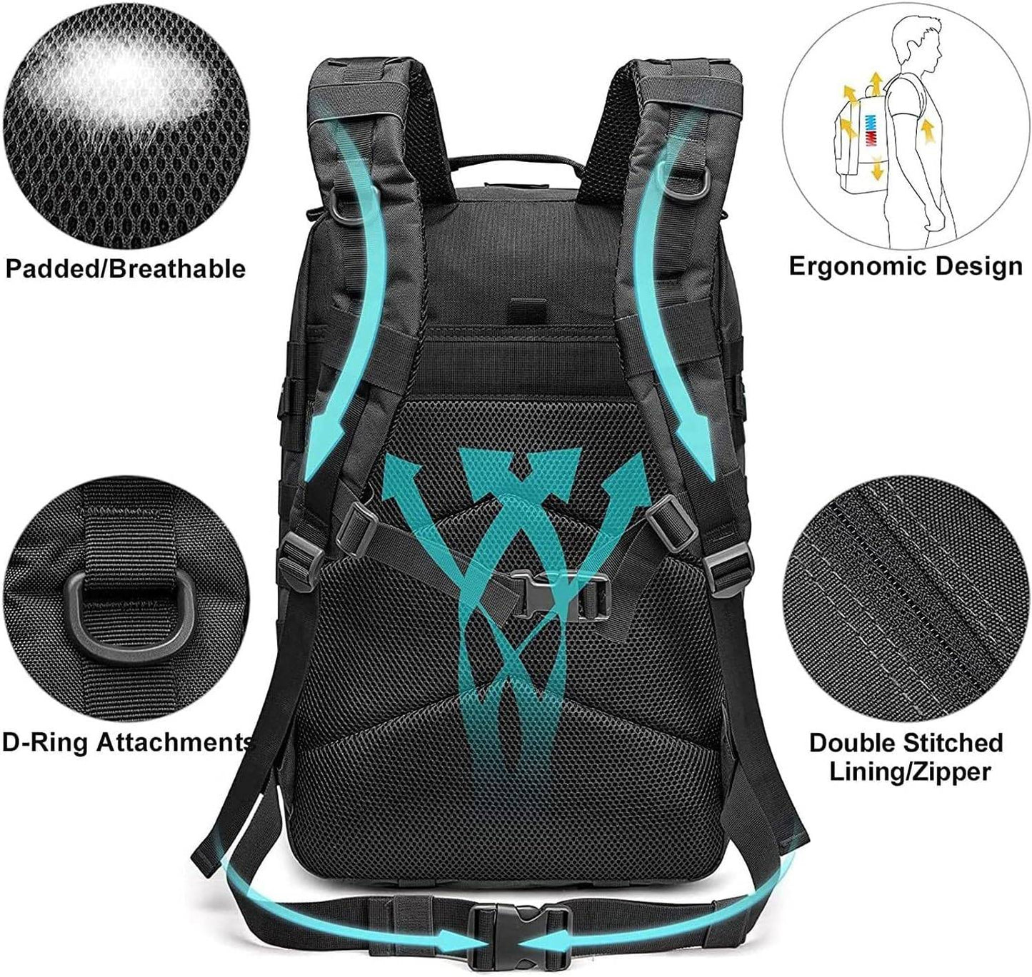 MOCHILA TACTICA DE 35LT