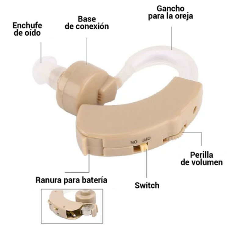AUDIFONO APLIFICADOR PRO SONIC