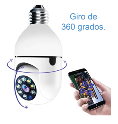 CAMARA BOMBILLA 360 INTELIGENTE