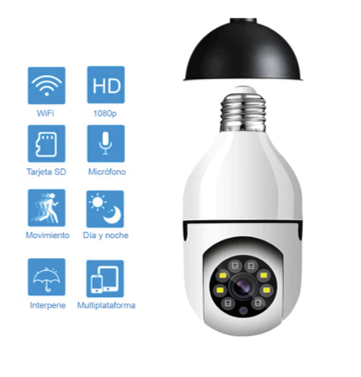 CAMARA BOMBILLA 360 INTELIGENTE