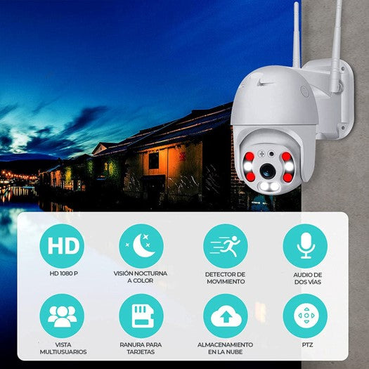 CÁMARA DE VIGILANCIA INTELIGENTE WIFI OK