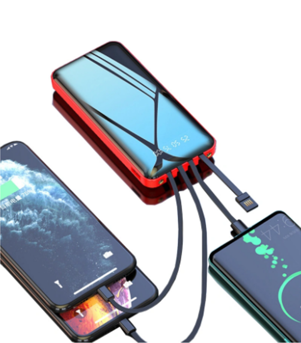 POWER BANK 20000 mAh PARA Micro-USB Cable iPhone Tipo C