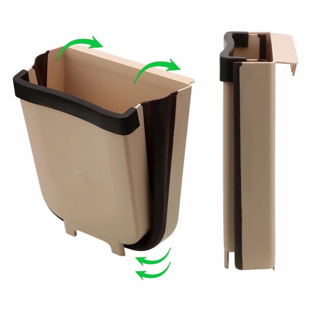 BASURERO PLASTICO PLEGABLE