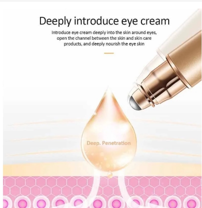 MASAJEADOR DE OJOS Y FACIAL ANTIARRUGAS ELECTRICO