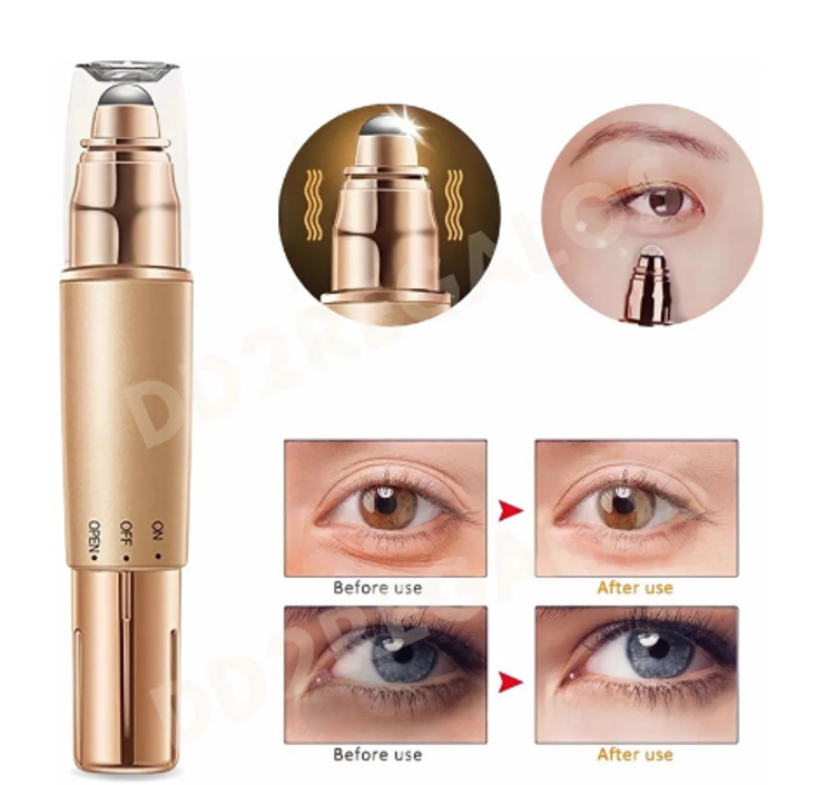MASAJEADOR DE OJOS Y FACIAL ANTIARRUGAS ELECTRICO