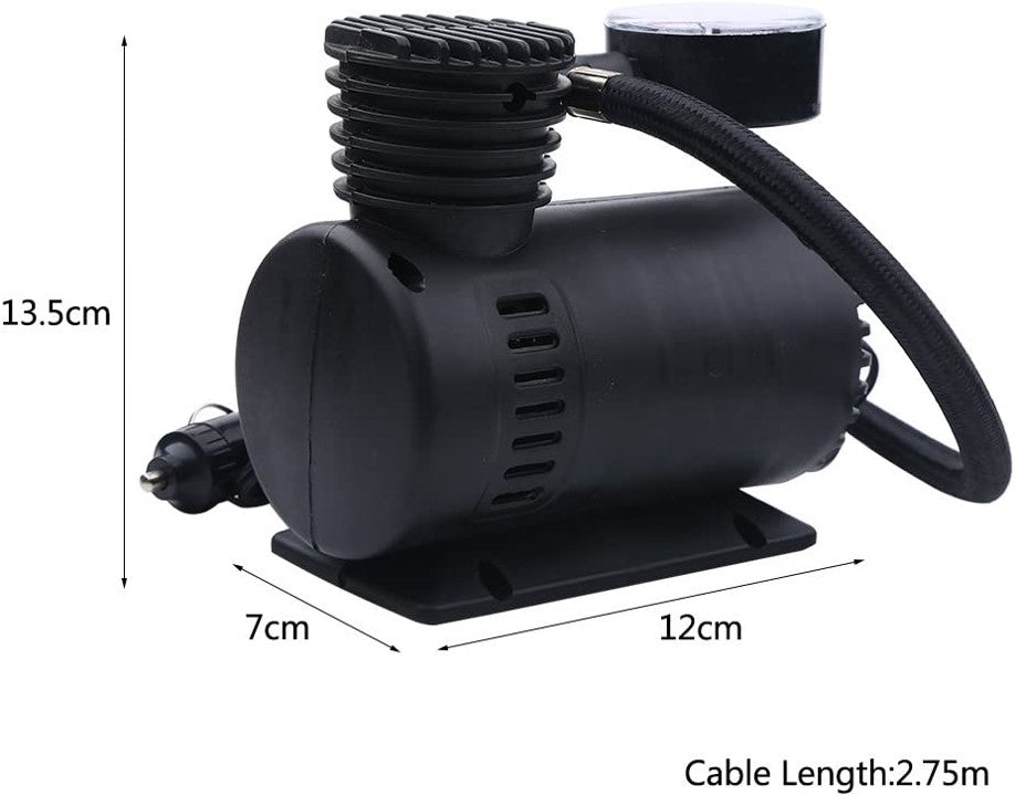 MINI COMPRESOR PORTÁTIL DE AIRE 300PSI 12V