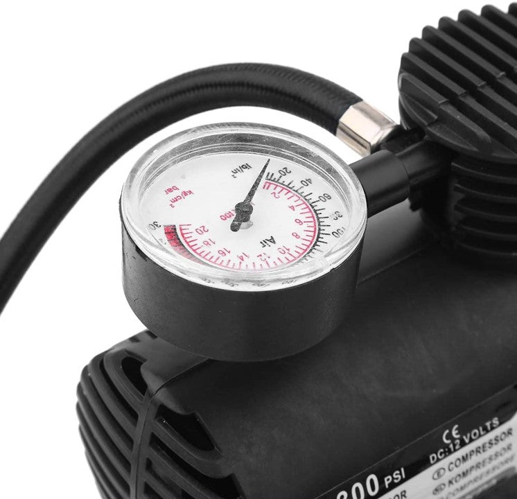 MINI COMPRESOR PORTÁTIL DE AIRE 300PSI 12V