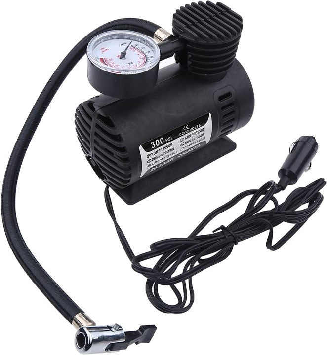 MINI COMPRESOR PORTÁTIL DE AIRE 300PSI 12V
