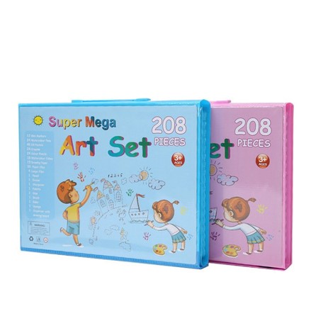 Super Mega Art Set 208 Piezas