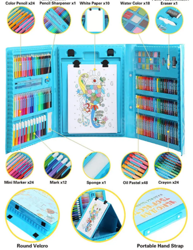 Super Mega Art Set 208 Piezas