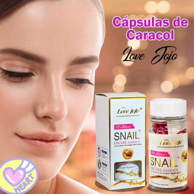 CAPSULAS FACIALES SNAIL DE BABA DE CARACOL