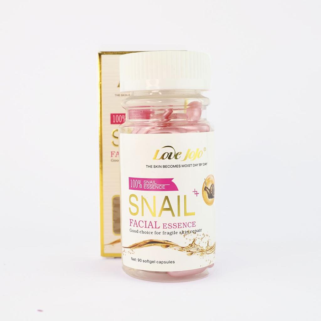 CAPSULAS FACIALES SNAIL DE BABA DE CARACOL