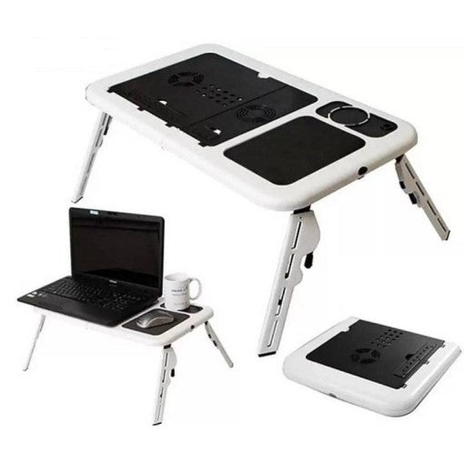MESA PORTATIL CON VENTILADOR PARA LAPTOP