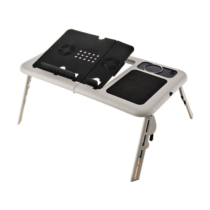 MESA PORTATIL CON VENTILADOR PARA LAPTOP