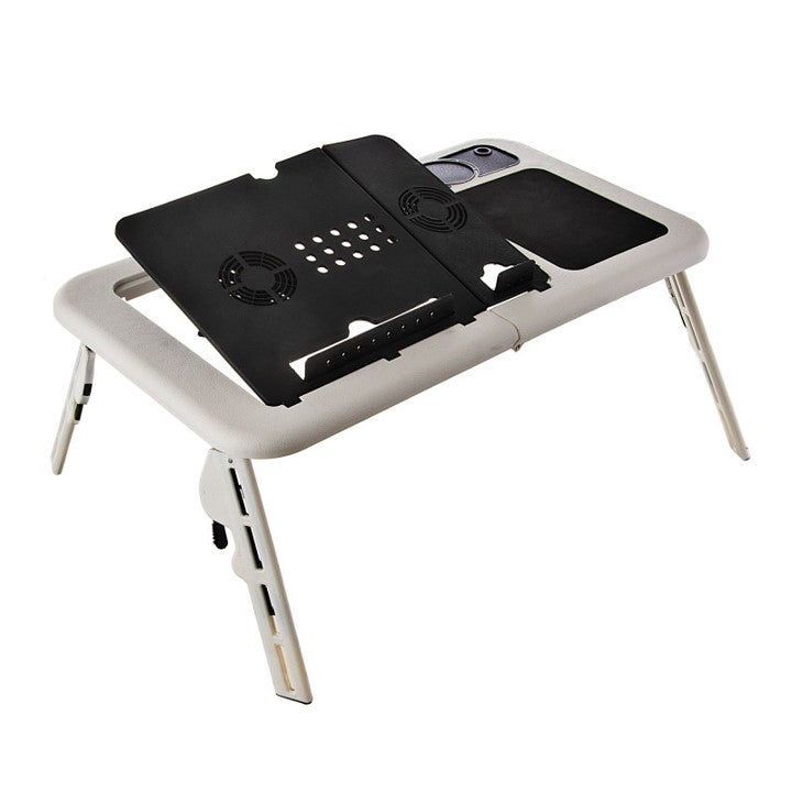MESA PORTATIL CON VENTILADOR PARA LAPTOP