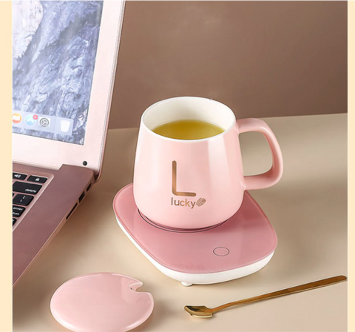 CALENTADOR INTELIGENTE + TAZA + CUCHARA