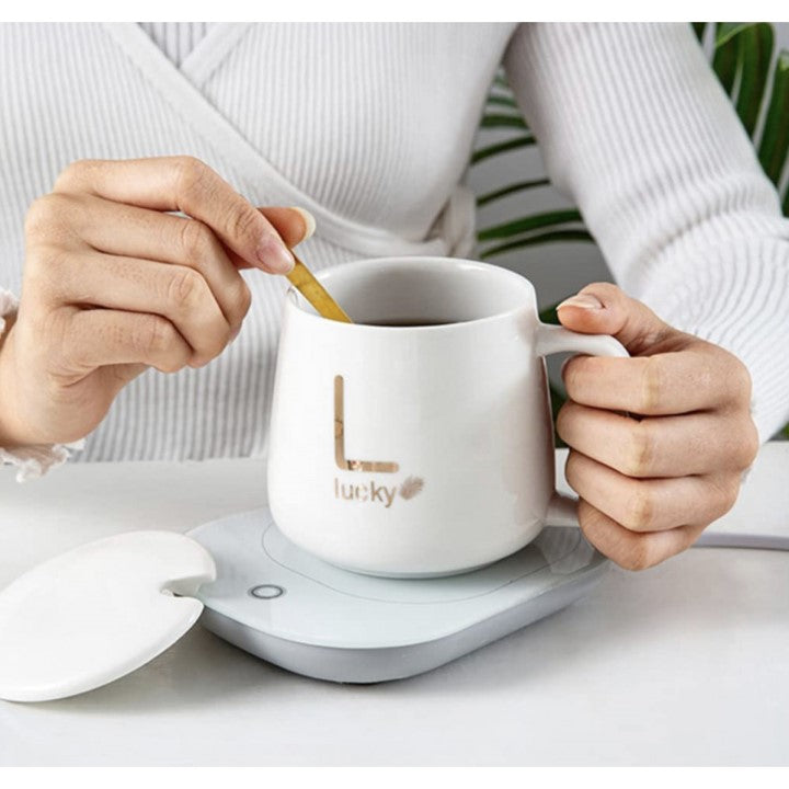 CALENTADOR INTELIGENTE + TAZA + CUCHARA
