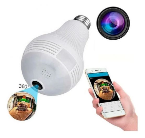 CÁMARA FOCO DE SEGURIDAD 360°