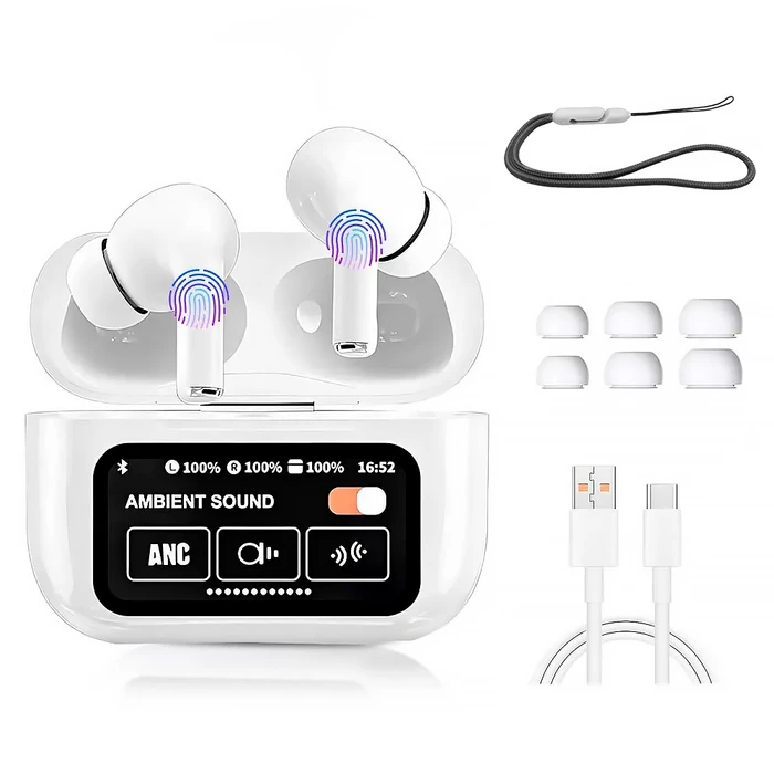 AURICULARES AIRPODS PRO A9 CON PANTALLA