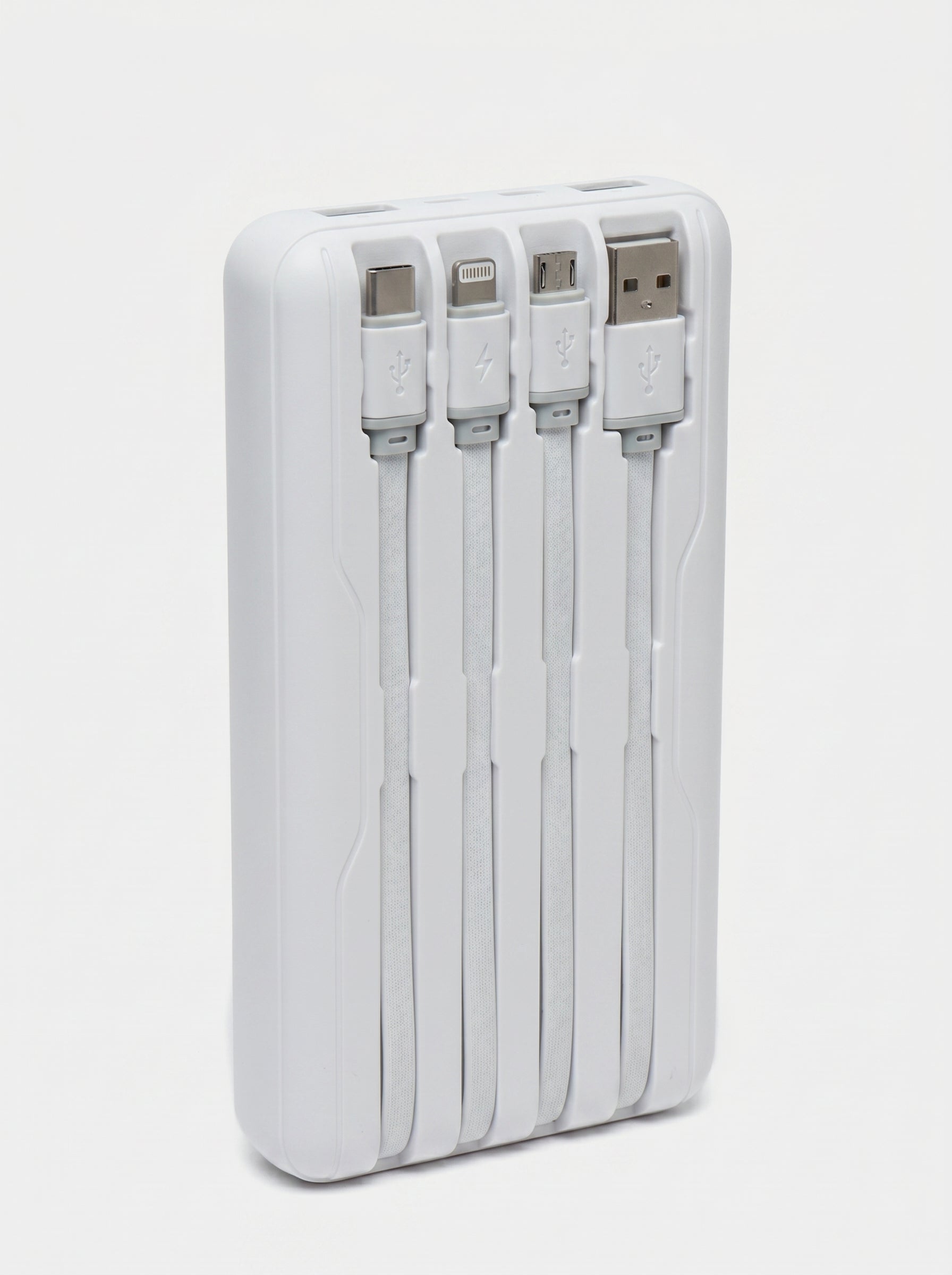 POWER BANK 4 EN 1 CON CABLES INTEGRADOS