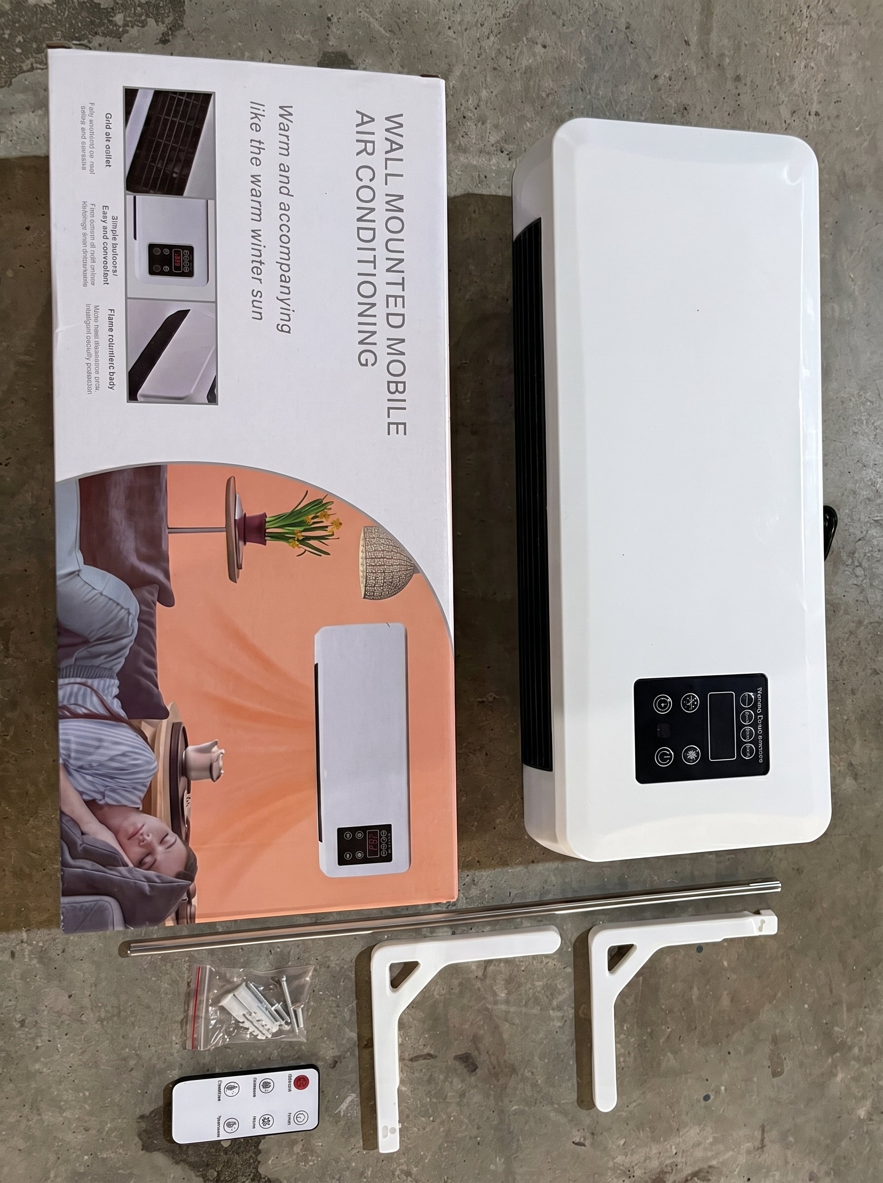 MAQUINA CALEFACTOR Y AIRE ACONDICIONADO PORTATIL