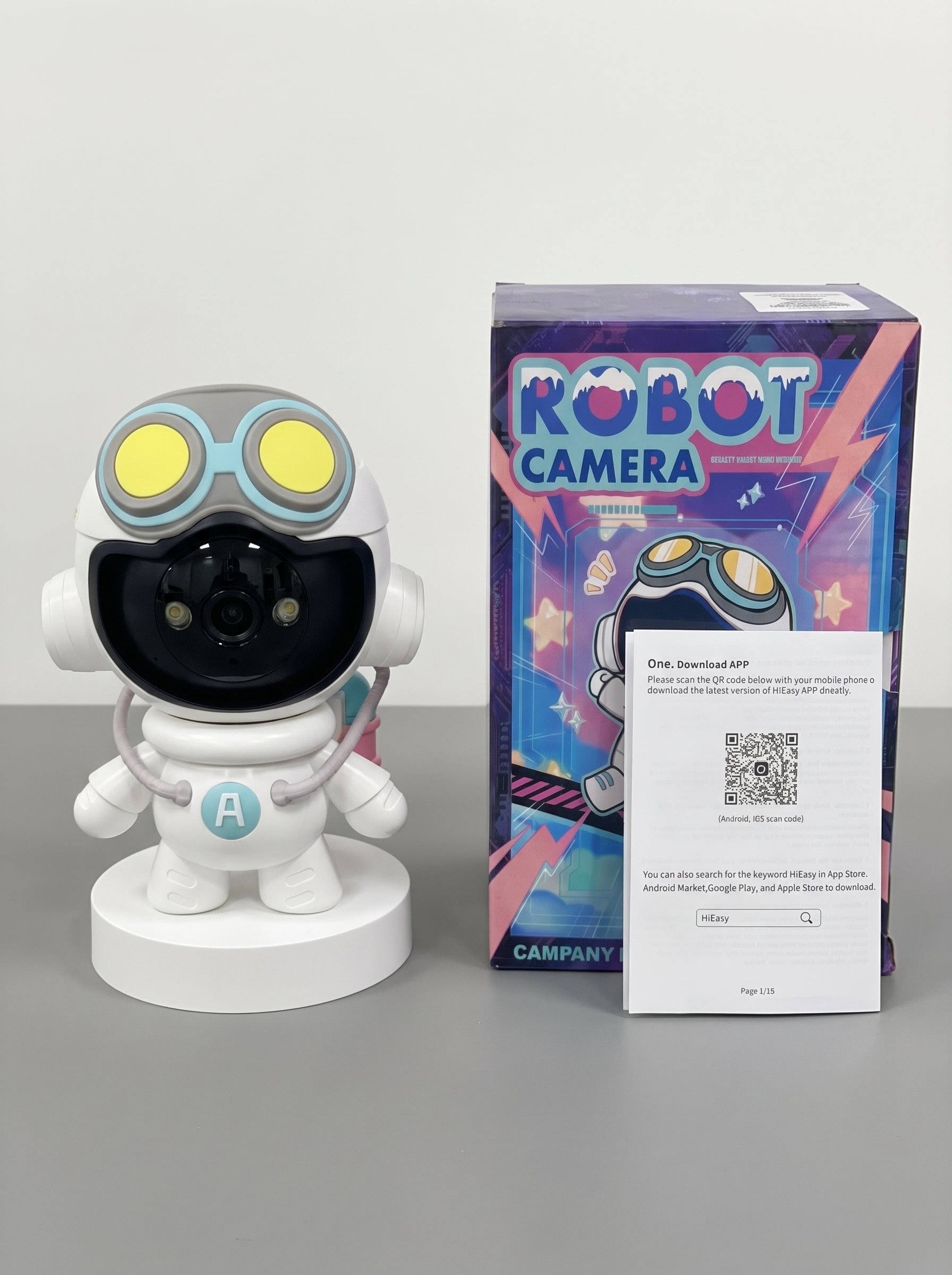 CAMARA DE SEGURIDAD ROBOT ASTRONAUTA